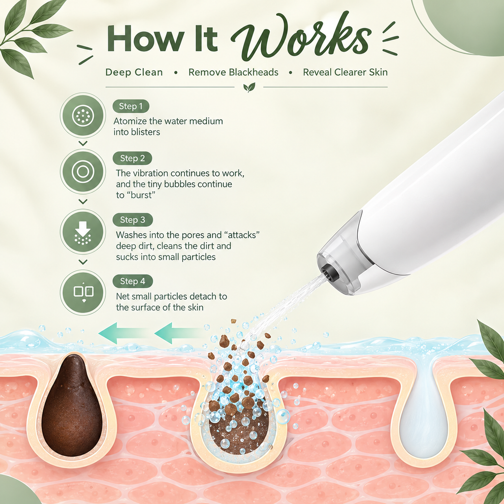 Ultrasonic Skin Scrubber 💚