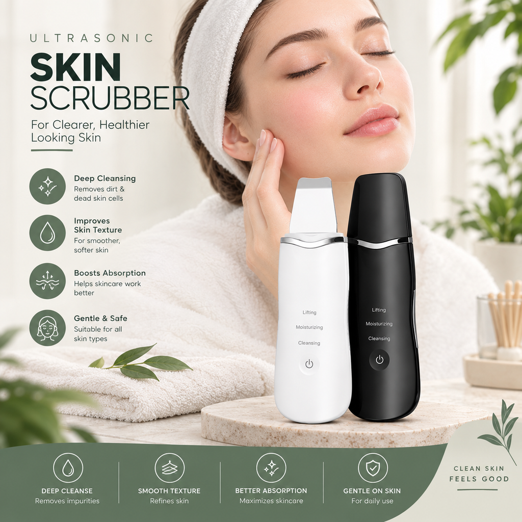 Ultrasonic Skin Scrubber 💚