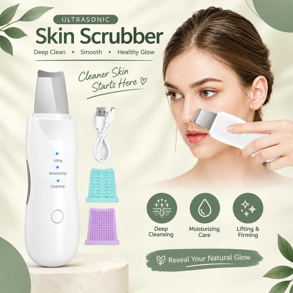 Ultrasonic Skin Scrubber 💚