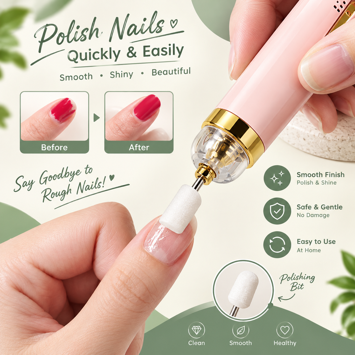 Portable Nail Drill Machine 💚