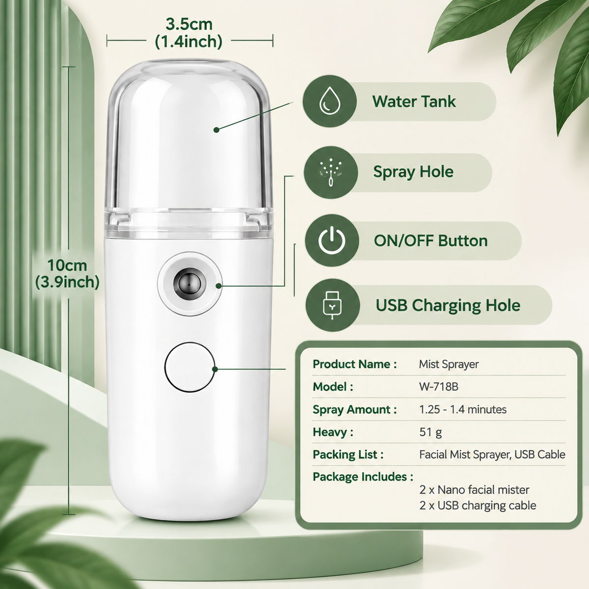 Nano Mist Streamer 💚