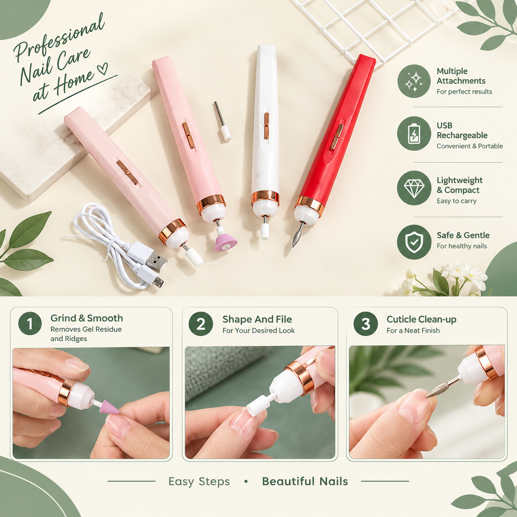 Portable Nail Drill Machine 💚