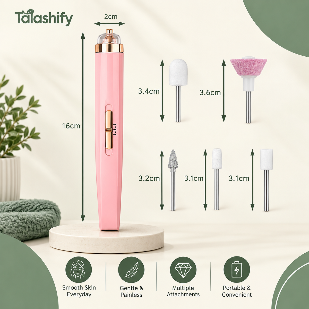 Portable Nail Drill Machine 💚