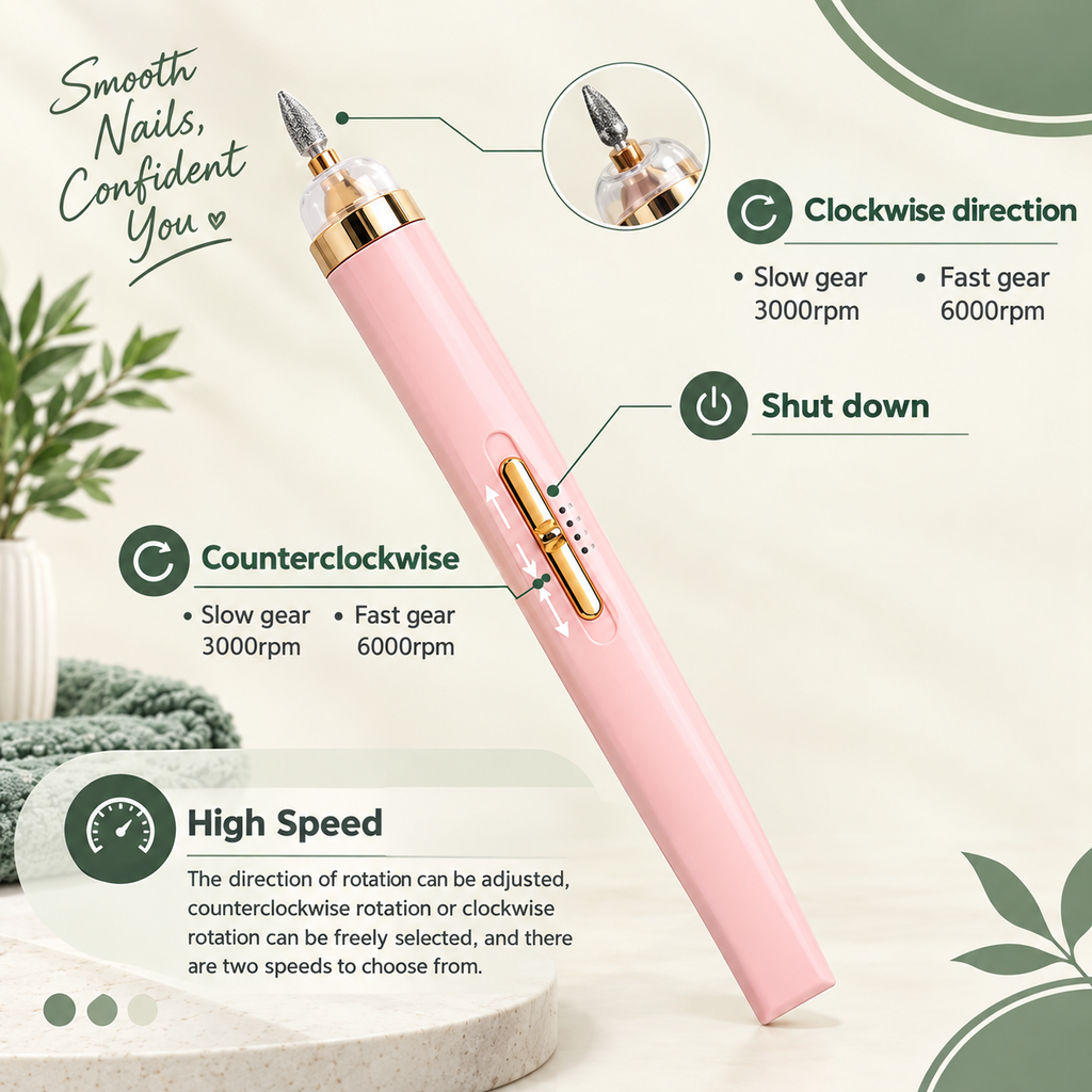 Portable Nail Drill Machine 💚